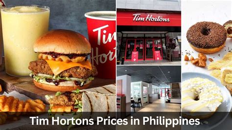 Tim Hortons Menu Prices In Philippines Latest 2024