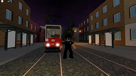 ROBLOX Tramwaje Śląskie R 4 przejazd konstalem 105Na 370 371 na lini 1