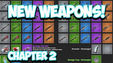 Fortnite Chapter 2 Season 4 New Guns