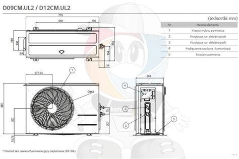 Montaż klimatyzatora ściennego LG Deluxe Inverter DC12RQ 3 5 4 0 kW