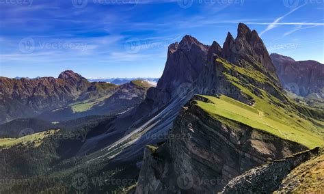 Seceda peak Italy Dolomites summer hiking 35147939 Stock Photo at Vecteezy