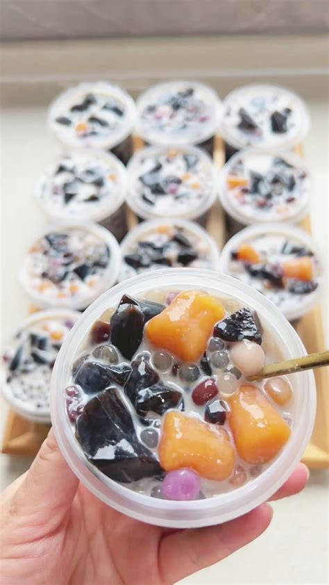 Grass Jelly Recipe Dessert With Drink Kitchen Mis Adventures