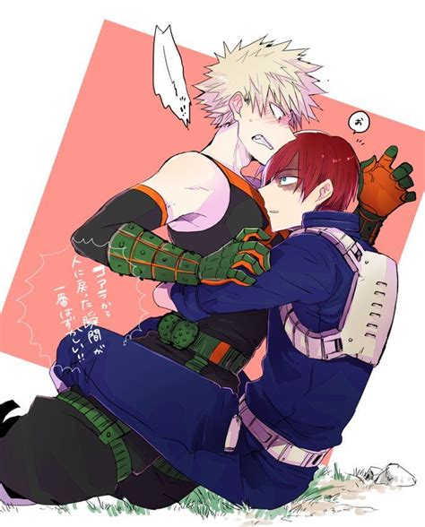 Boku No Hero Academia Katsuki Bakugou Todoroki Shouto Personajes