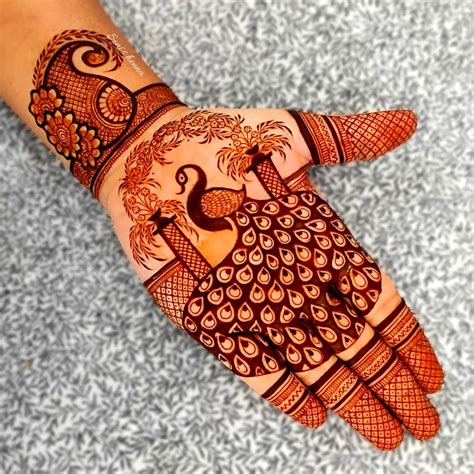 New Peacock Mehndi Designs - Simple & Stylish Mehndi Designs (5 ...