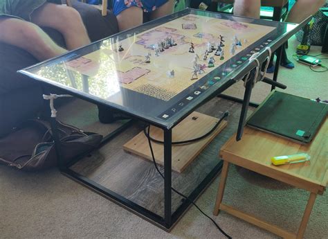 Makeshift Tv Table For Our First Storm Kings Thunder Session Oc Tv