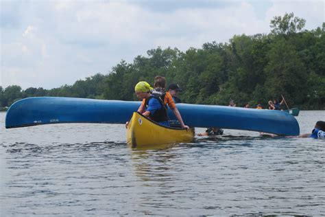 How To Get Back Into An Overturned Canoe Rapids Riders Sports