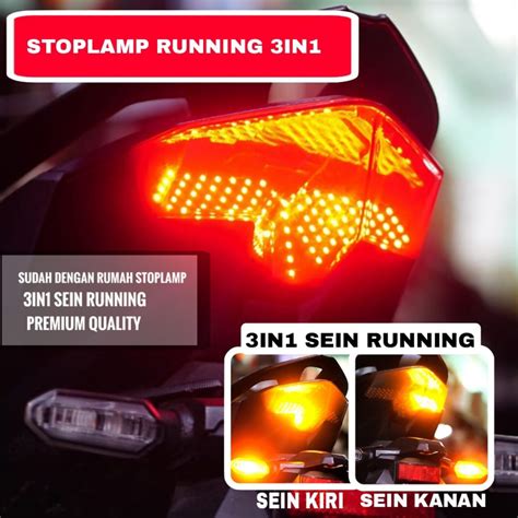 Jual Stoplamp Running Vario Lampu Belakang Vario Stoplamp Vario