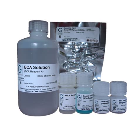 Highly Sensitive Reducing Agent Compatible BCA Protein Assay