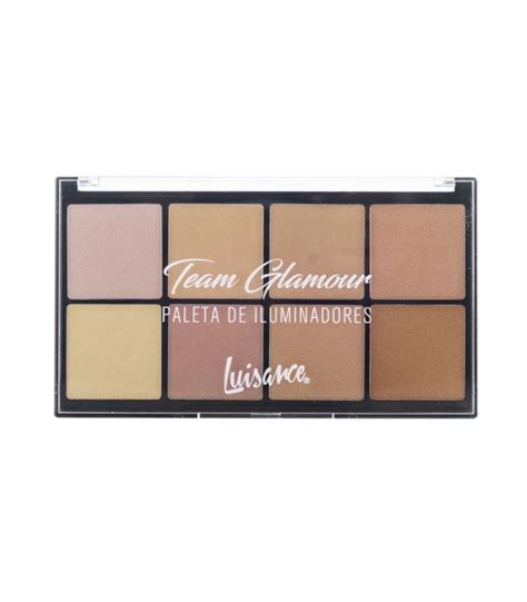 Paleta De Iluminadores Team Glamour Luisance