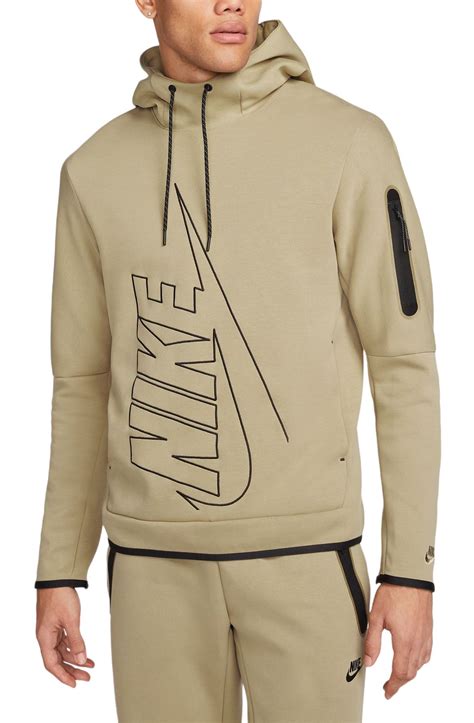 NIKE Tech Fleece Pullover Graphic Hoodie DX0577 247 - Shiekh