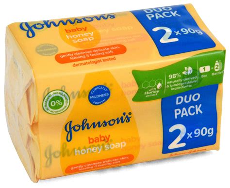 Michelles Specialities Johnsons Baby Soap 2 X 90g