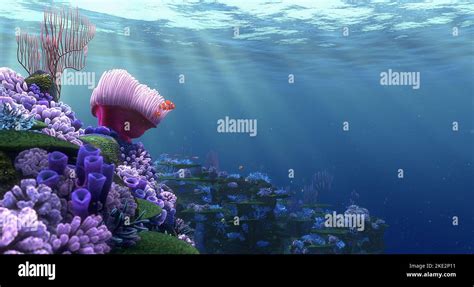 FINDING NEMO, THE CORAL REEF, 2003 Stock Photo - Alamy