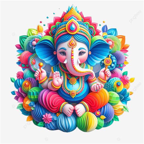 Hindu Lord Baby Bal Ganesha Beautiful Lord Ganesh For Chaturthi