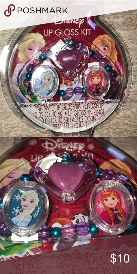 New Disney Frozen Lip Gloss Set Lip Gloss Set Lip Gloss Disney Frozen