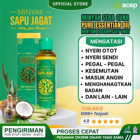 Jual Minyak Sapu Jagat Minyak Gosok Pijat Urut Balur Tradisional