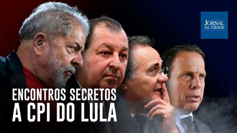 CPI do Lula Omar Aziz Renan Calheiros e Doria mantêm conversas