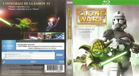 Jaquette Dvd De Star Wars The Clone Wars Saison Blu Ray Cin Ma