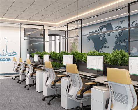 Travel Agency Office Saudi Arabia Issa Architect Interior Office