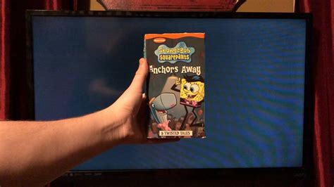 Opening To Spongebob Squarepants Anchors Away 2003 Vhs 20th