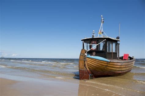 Fischerboot Strand Seebad Ahlbeck Seebad Ahlbeck Usedom Fischerboot