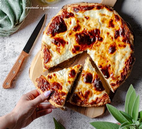 Focaccia Allo Stracchino Impastando A Quattro Mani