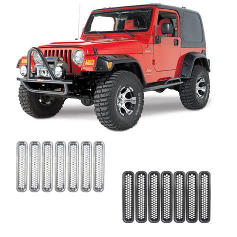 Arriba 72 Imagen Jeep Wrangler Tj Grill Vn