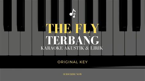 The Fly Terbang Karaoke Akustik And Lirik Youtube