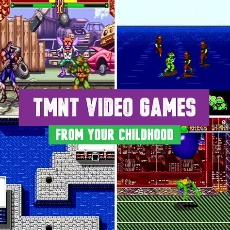 TMNT on Twitter: "TMNT video games from your childhood! Which did you ...