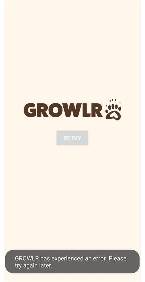 App Wont Let Me Open Rgrowlr