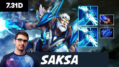 Saksa Zeus Soft Support Dota Patch D Pro Pub Gameplay Youtube