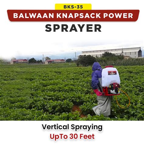 Balwaan Knapsack Agricultural Power Sprayer BKS 35