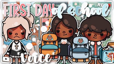 👩🏼‍🏫 First Day Of School Routine Mean Girl 🔊 With Voice Toca