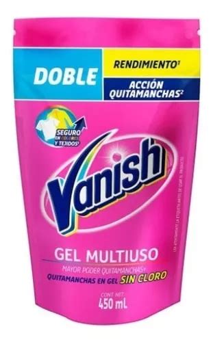 Vanish Rosa Quitamanchas Gel Multiusos Pouch Ml