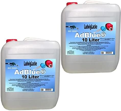 Adblue Liter Ad Blue Kanister Mit F Llschlauch Amazon De Auto