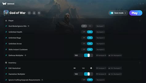 God Of War Cheats Trainers And Maps For PC WeMod
