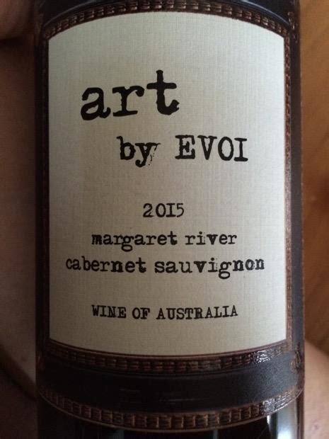 2015 Art By Evoi Cabernet Sauvignon Australia Western Australia