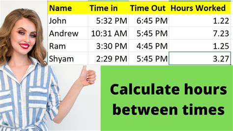 Calculate Hours Between Two Datetime In Excel Printable Templates