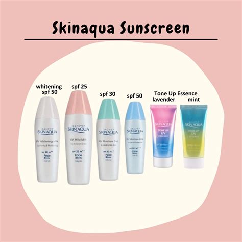 Jual SKIN AQUA Sunscreen Series 40gr Moisture Milk Moisture Gel