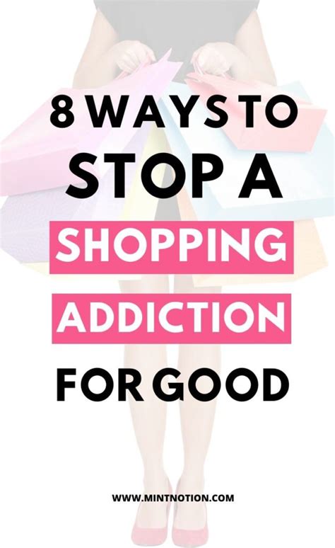 How To Stop A Shopping Addiction 8 Tips That Work Mint Notion