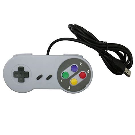 Usb Retro Super Nintendo Snes Controller Jopypads Für Win Pc Mac