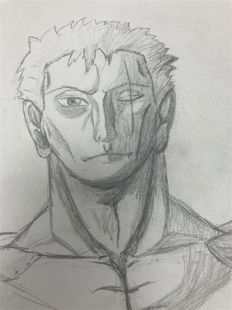 Zoro sketch : r/OnePiece