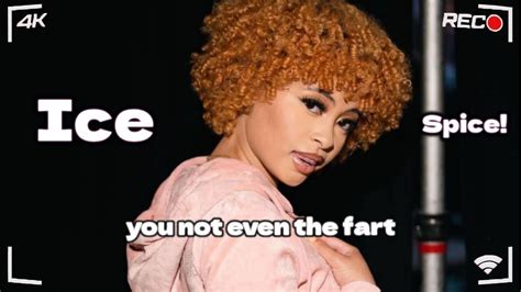 Ice Spice - You Not Even The Fart (Lyrics)clean #music #shorts #viral # ...