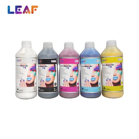 Leaf Cmykw Heat Transfer Textile Printing Dtf Ink Ml Ml For T