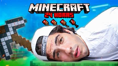 Sobreviviendo 24 Horas Con Recetas De Minecraft YouTube