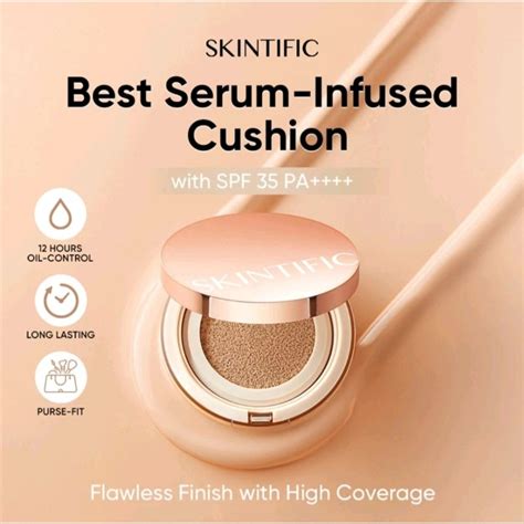 Jual Skintific Cover All Perfect Cushion Spf35 Pa Shopee Indonesia