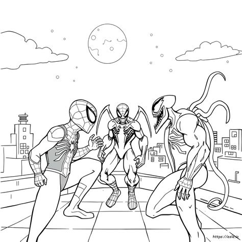 Venom Vs Carnage Da Colorare