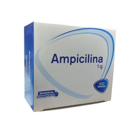 Ampicilina Gr Caja X Tabletas Coaspharma Farma Medical Sas