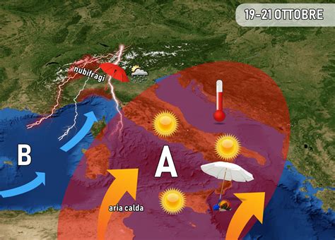 Previsioni Meteo Tanta PIOGGIA Al Nord Da Sabato Ottobrata Infinita