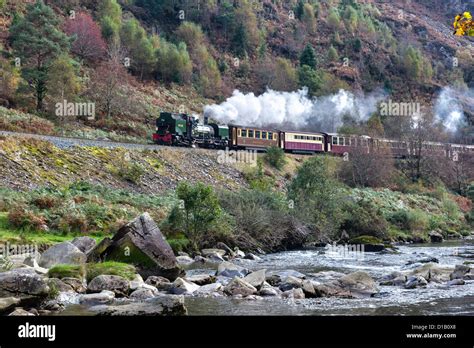 Welsh Highland Railway Stock Photo - Alamy