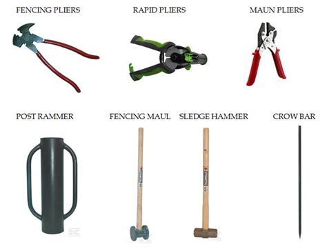 Fencing Tools And Equipment